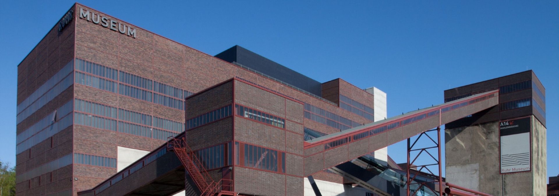 Exterior view of the Ruhr Museum at the Zollverein Coal Mine Industrial Complex