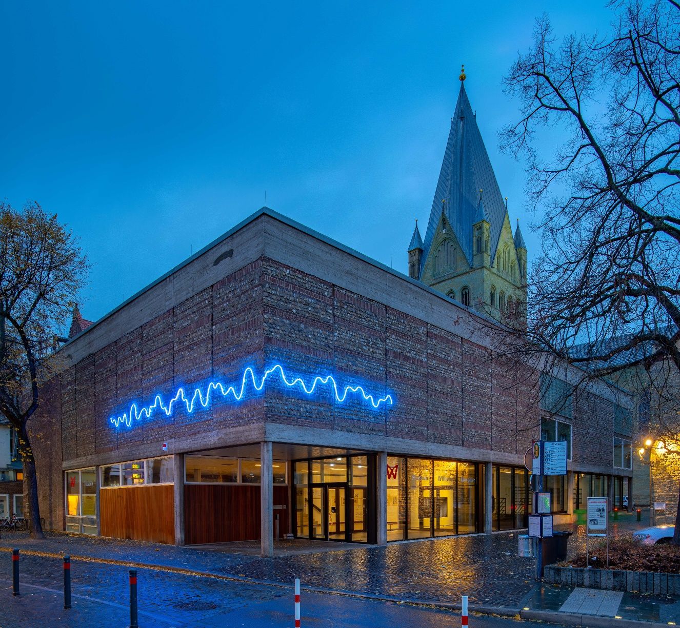 Exterior view of the Wilhelm Morgner Museum