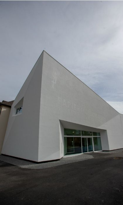 The Düren Paper Museum reopened in its new building in 2018