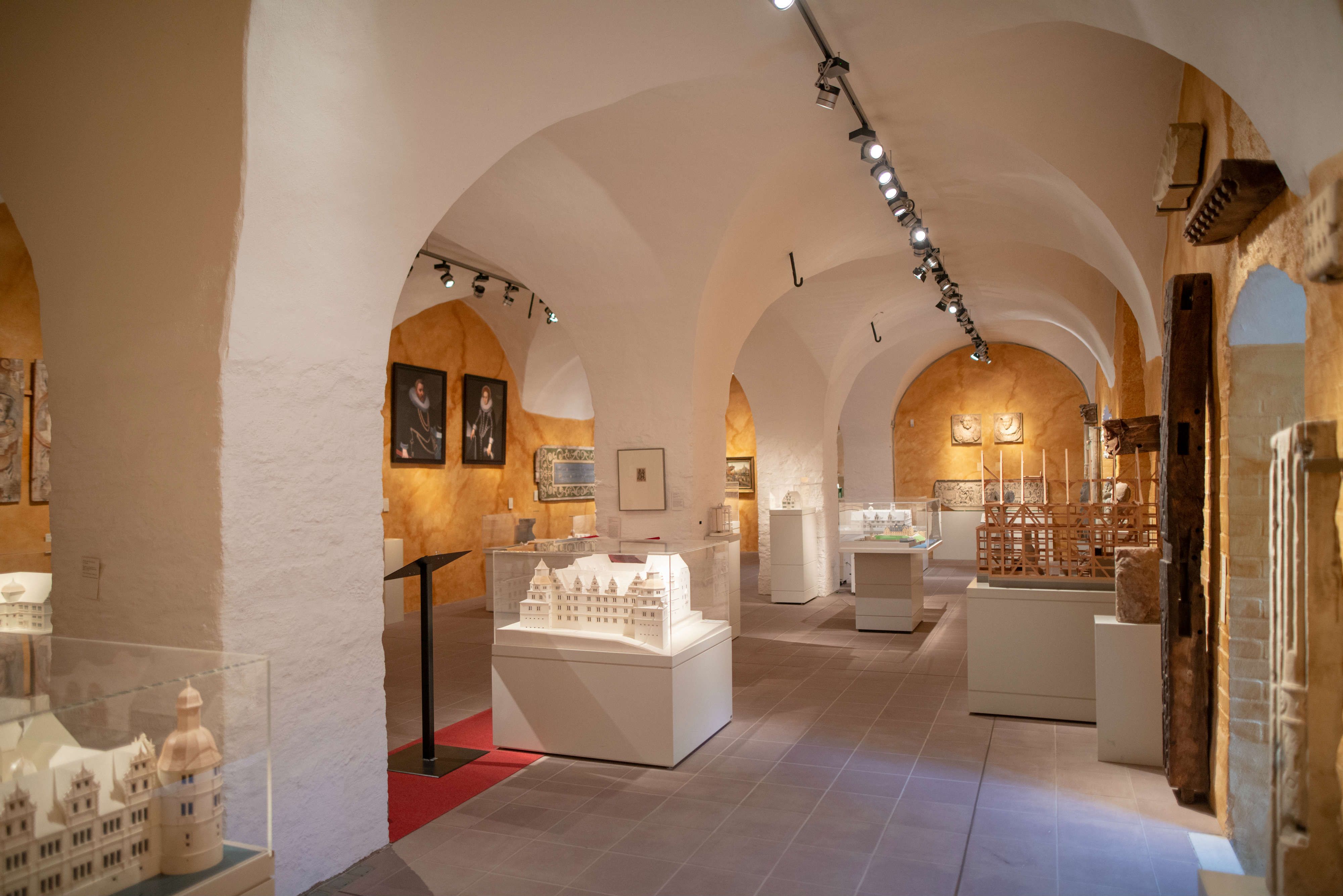 A museum for the magnificent architecture in the Weser Renaissance style at Brake Castle