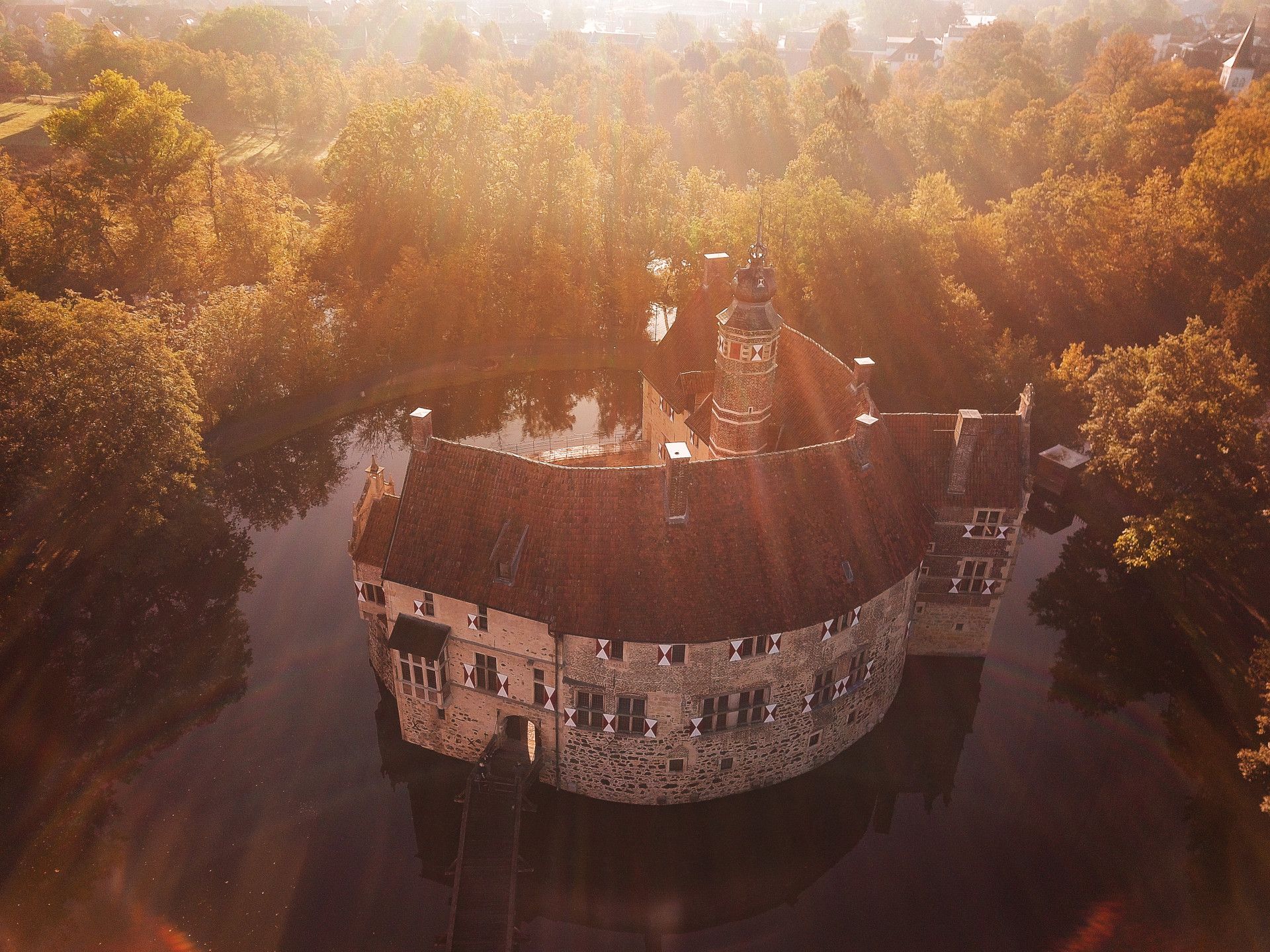 Burg Vischering ist ein wahres Juwel unter den Burgen im Münsterland