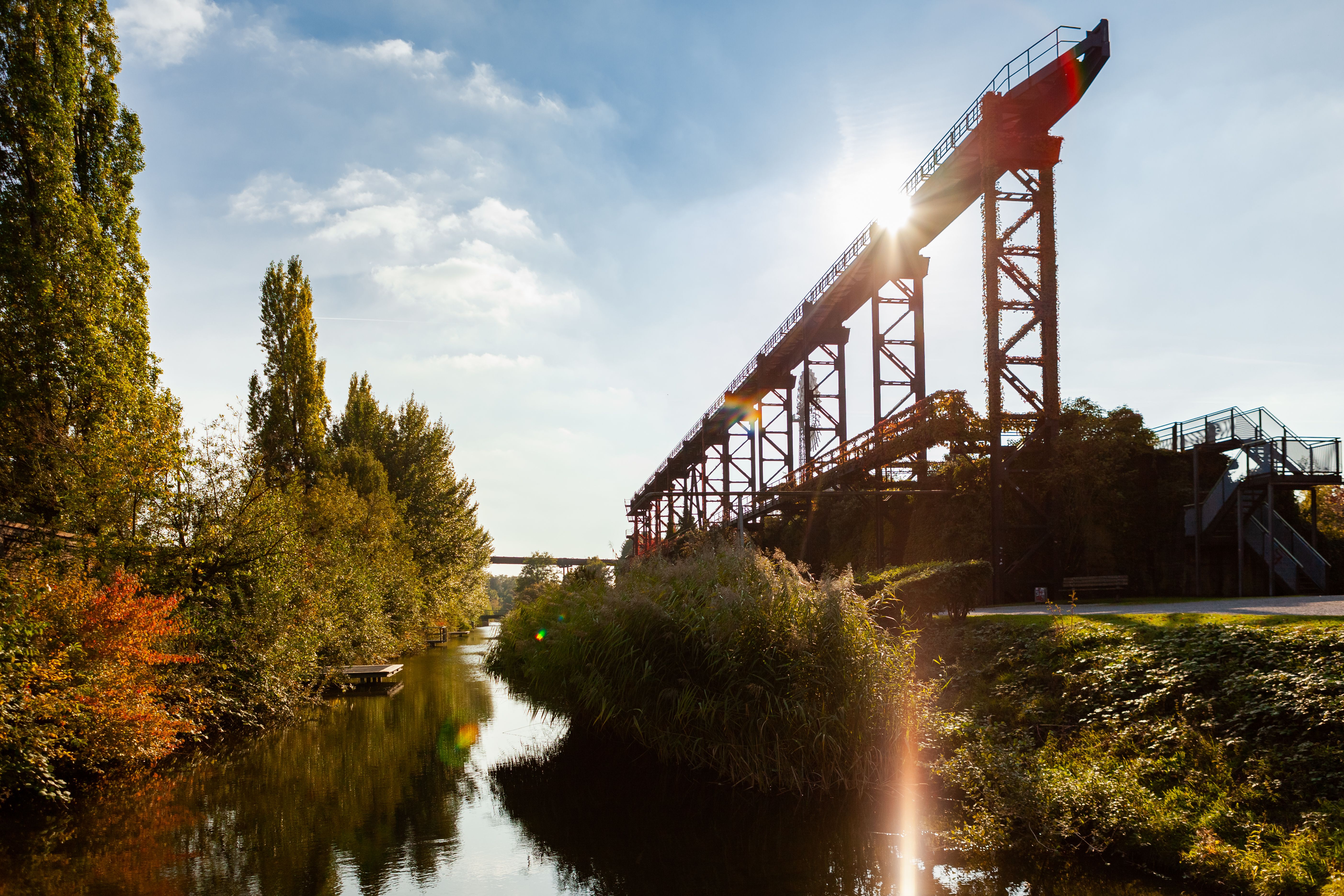 Industriekultur und Natur im Landschaftspark Duisburg Nord