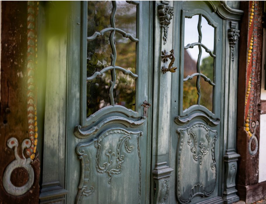 Close-up of a Paderborn house in the open-air museum