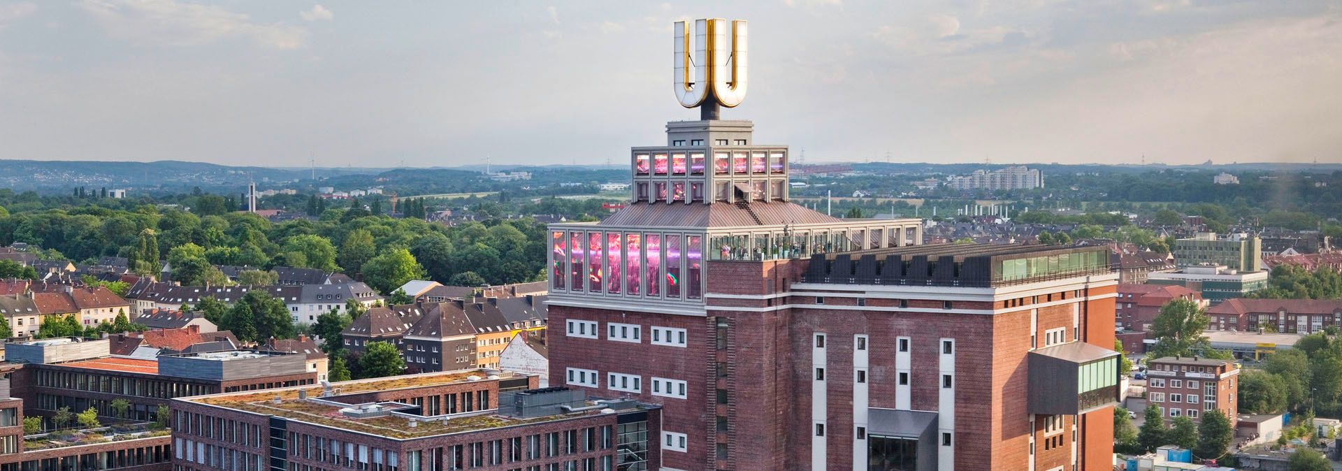 Exterior view of the Dortmunder U