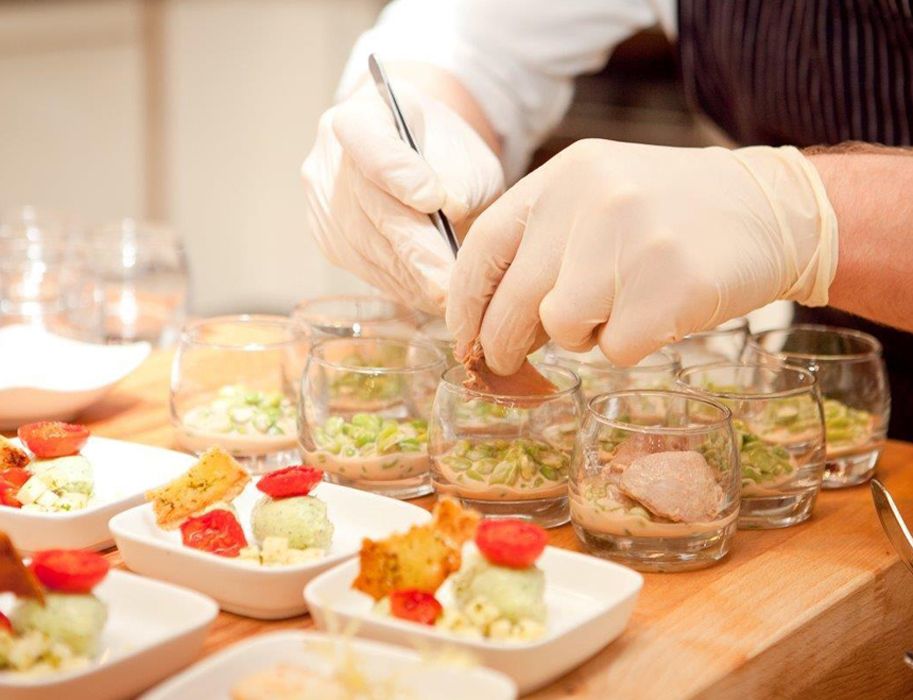 Fine finger food at the Frank Schwarz Gastro Group