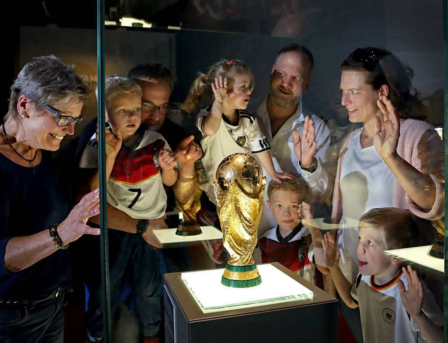 Treasury at the German Football Museum in Dortmund