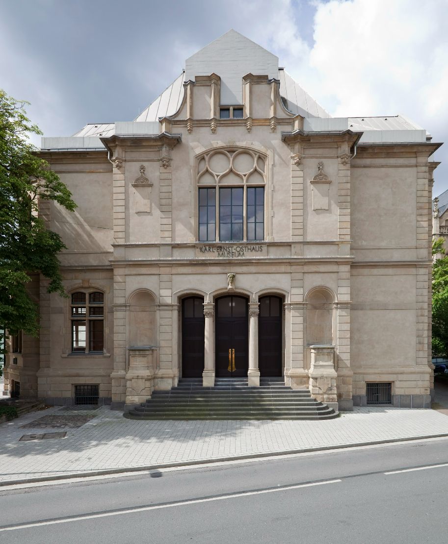 Historical portal of the Osthaus Museum Hagen