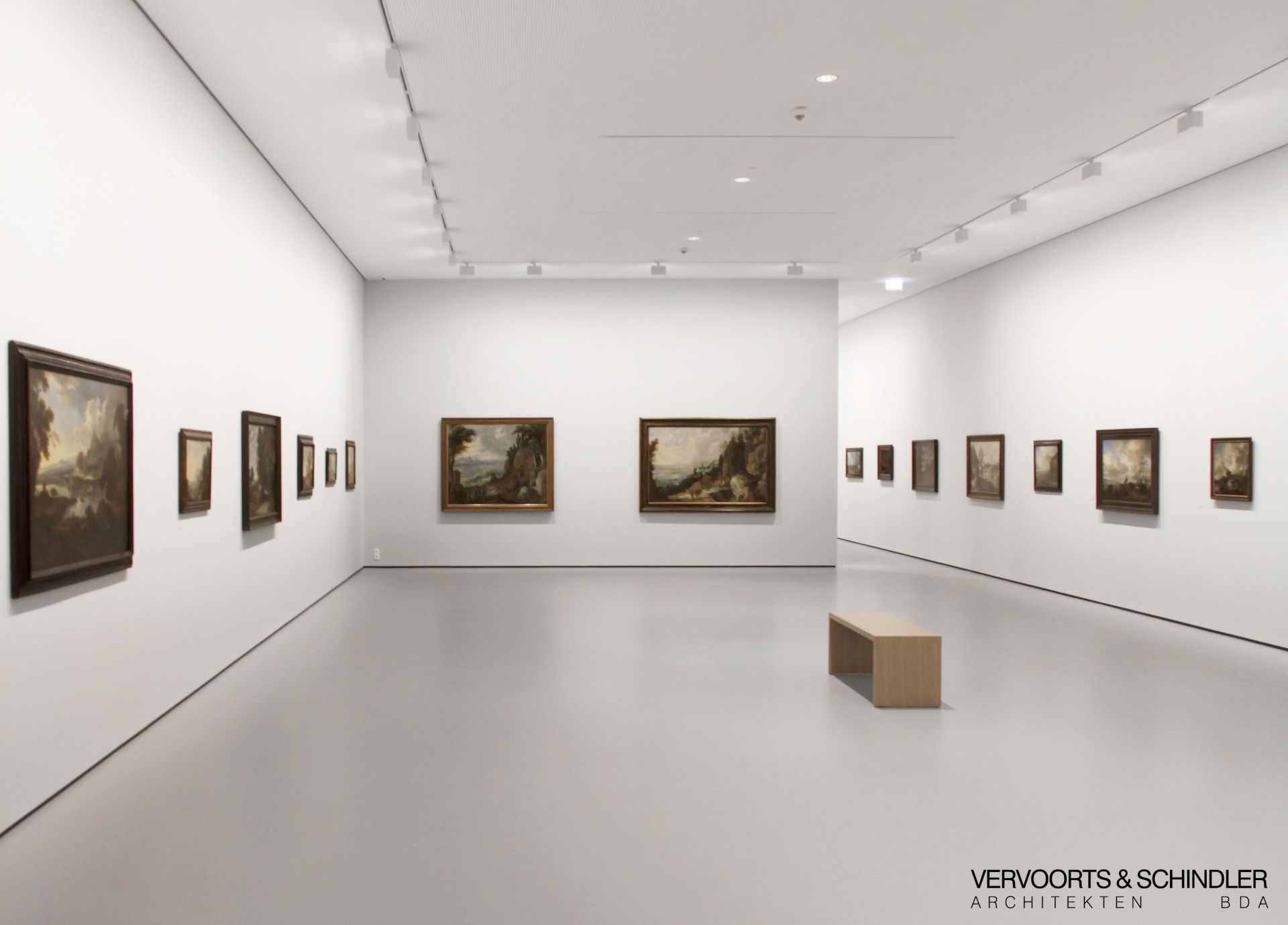 View of the exhibition room in the Museum underground, MuT