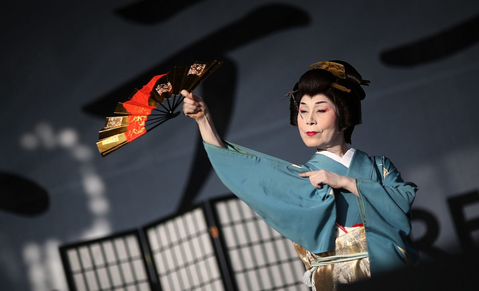 Actress on Japan Day in Düsseldorf