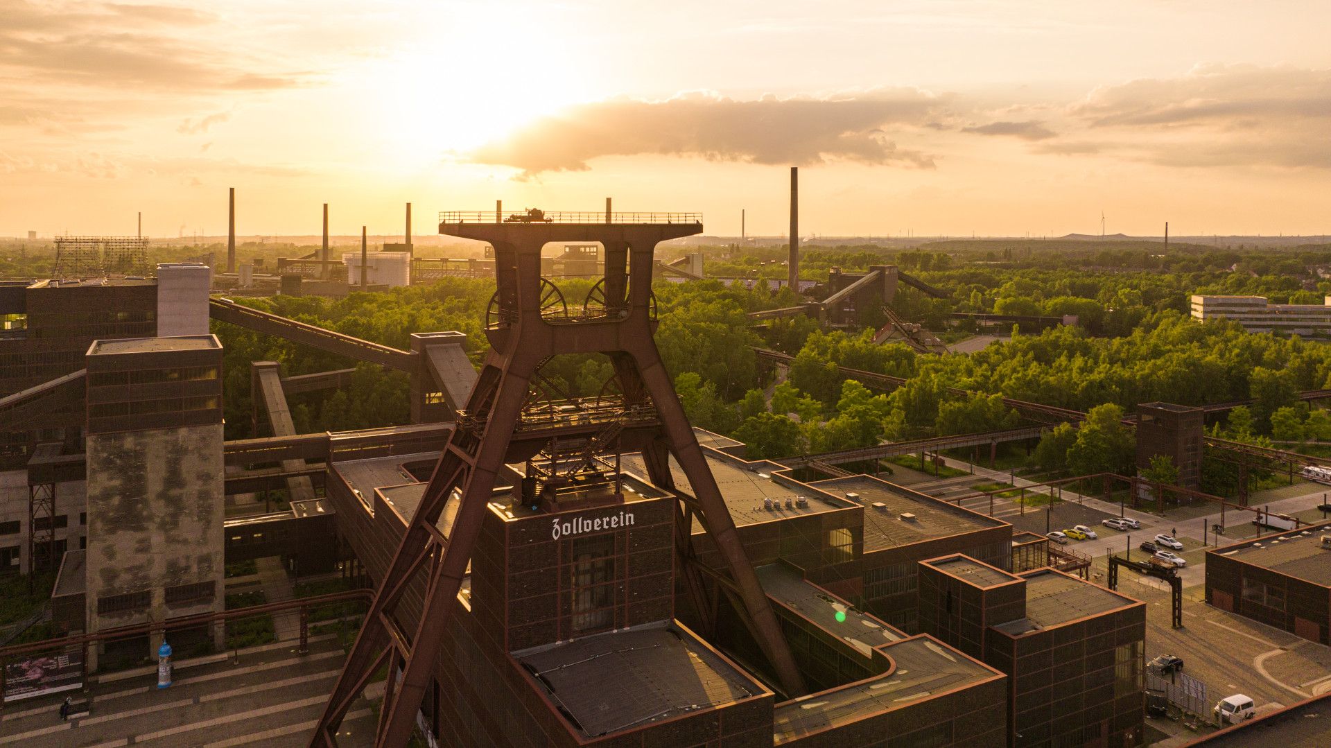 Zeche Zollverein Ruhrgebiet Panorama