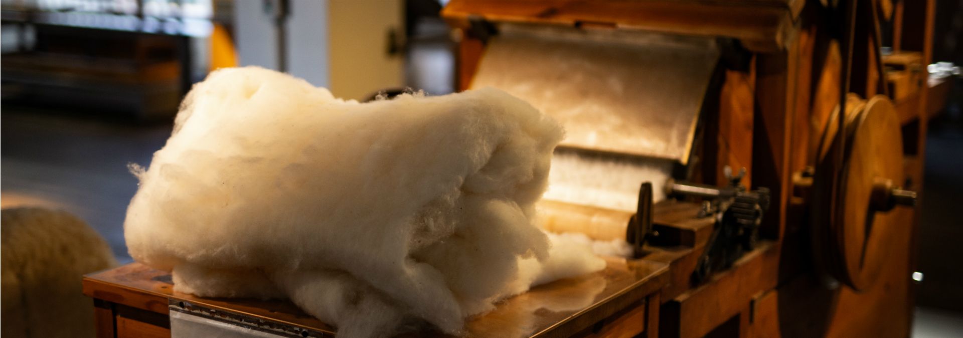 The LVR Industrial Museum even shows how wool is processed using running machines