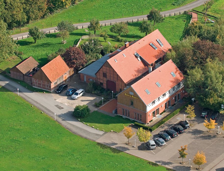 Aerial view of Hohenhagen House