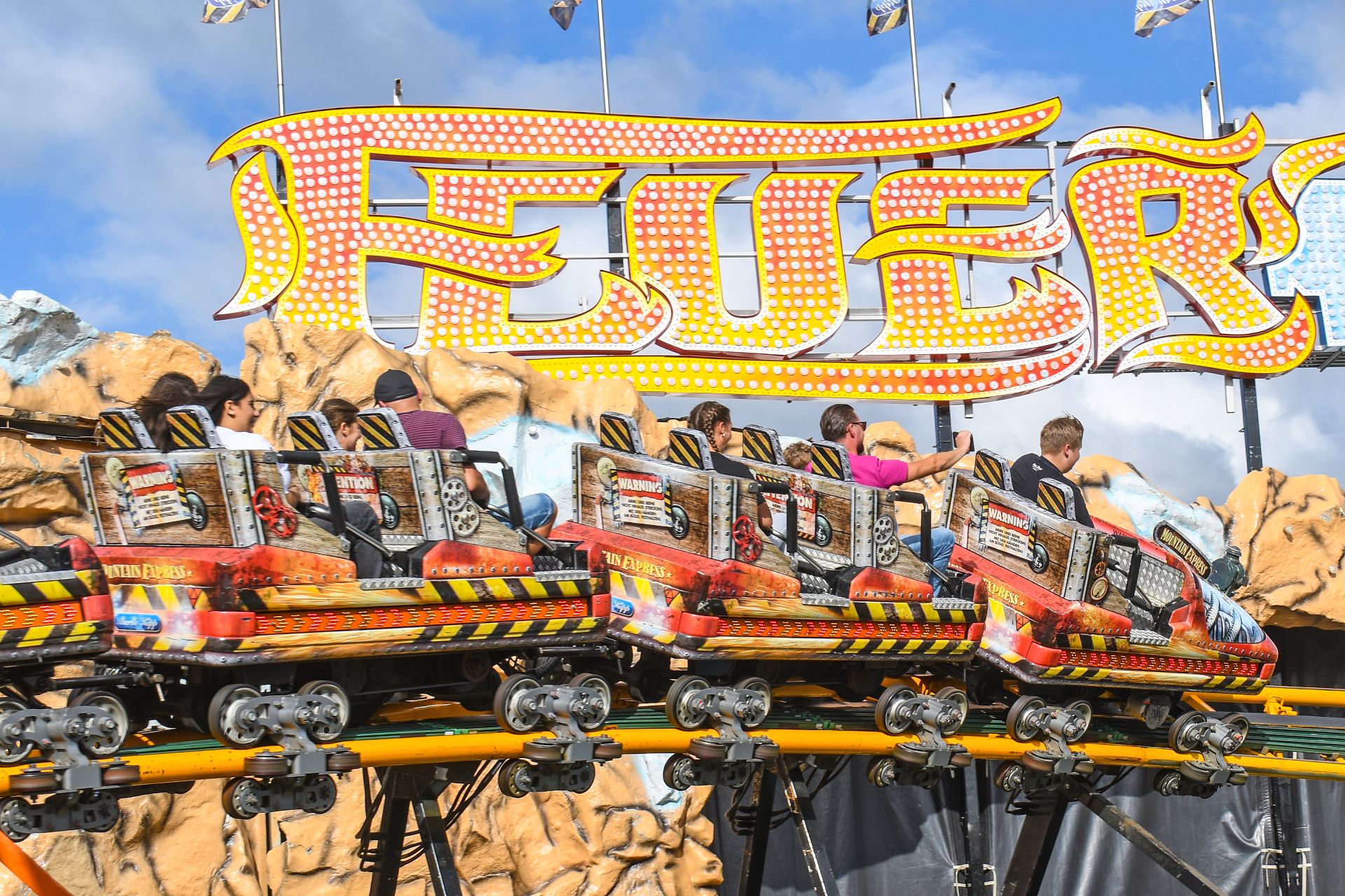 Roller coasters get the adrenaline pumping at Pützchens Markt