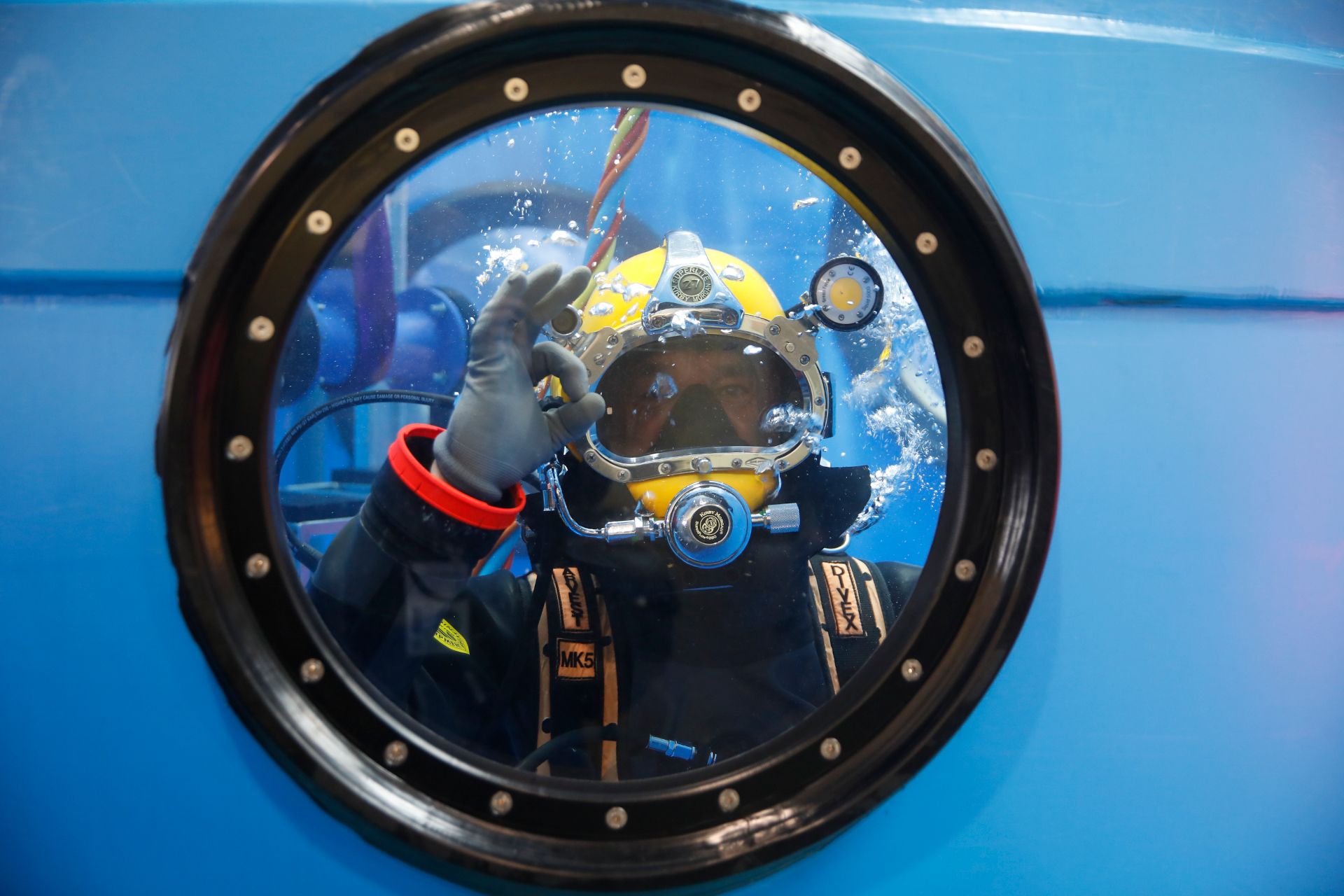 Taster diving is an offer at the boot trade fair in Düsseldorf