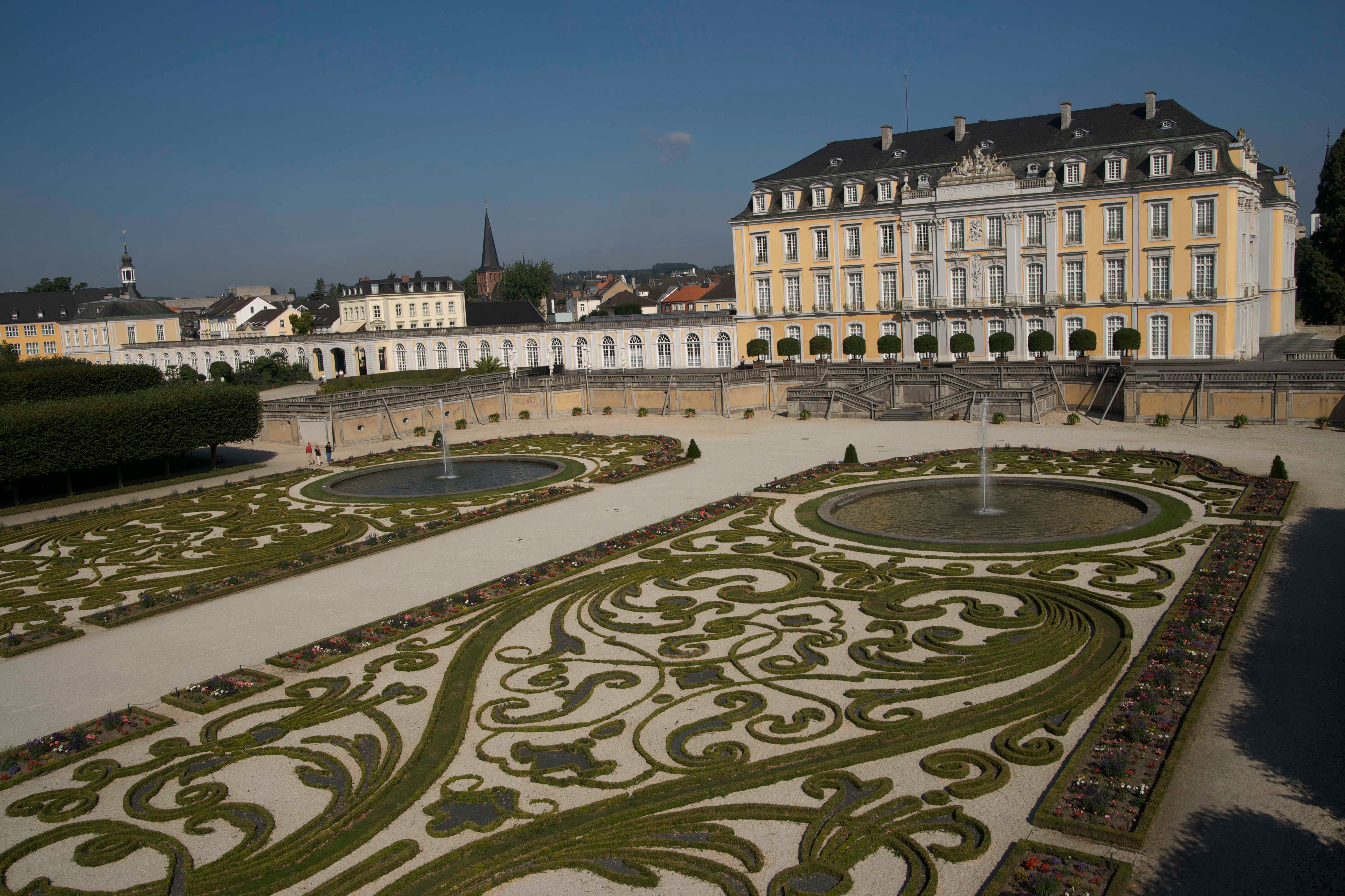 Klaus Wohlmann, Schloss Augustusburg Südseite