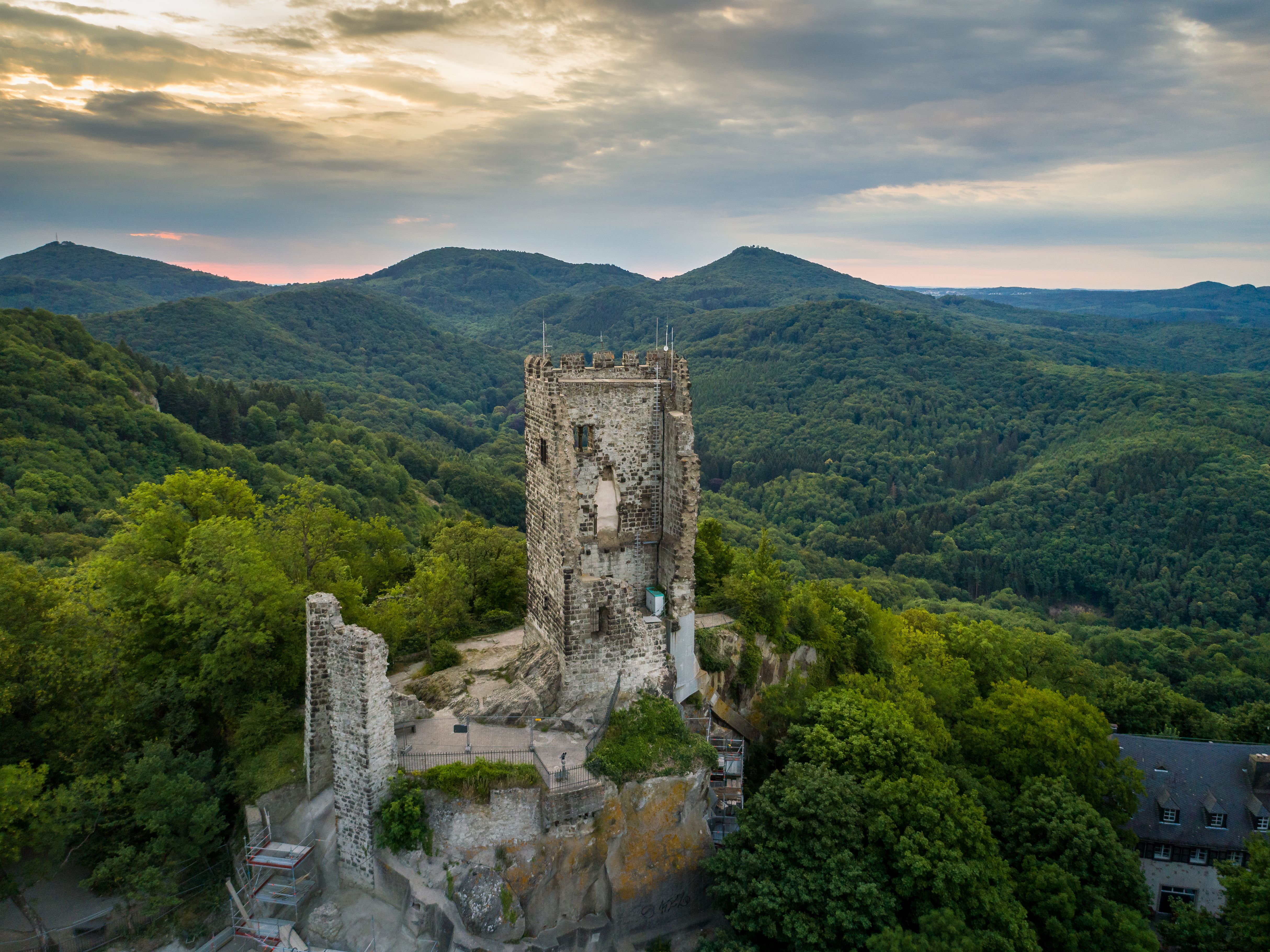 Burgruine Drachenfels im Naturpark Siebengebirge