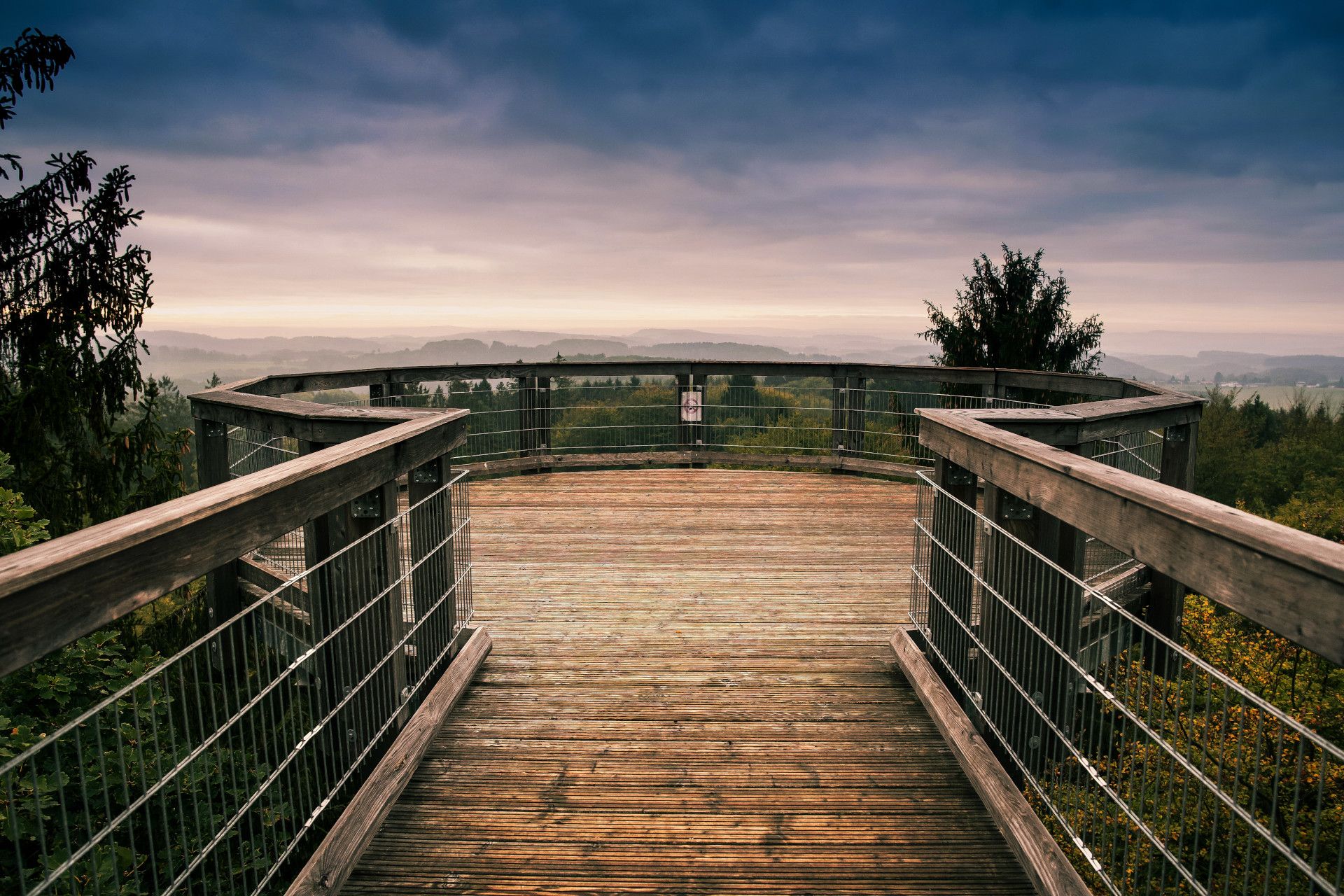 Aussichtsplattform im Panarbora Park