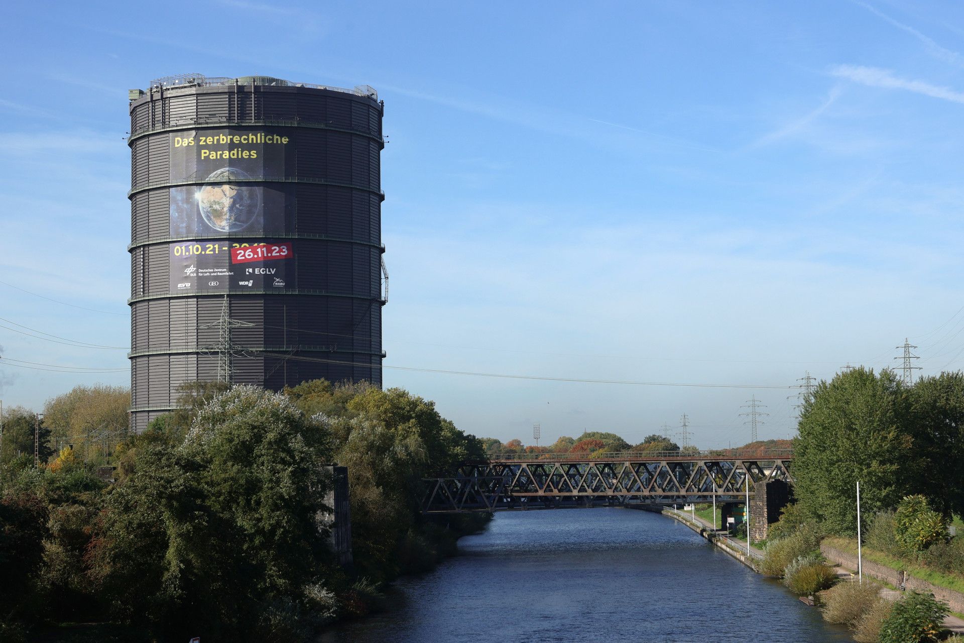 Gasometer Oberhausen, Dirk Böttger, Gasometer Oberhausen and Ruhr