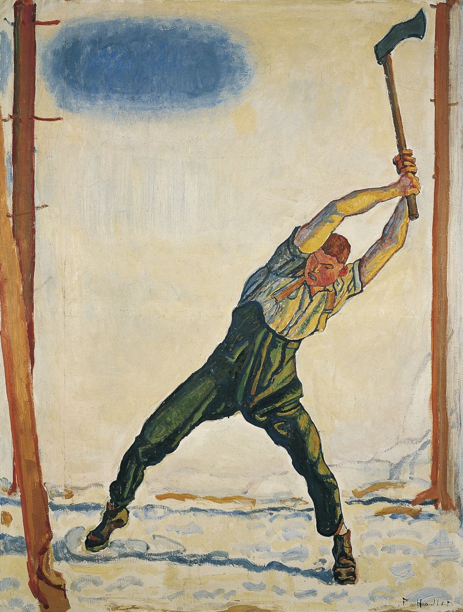 Ferdinand Hodler, The Woodcutter, 1908/1910