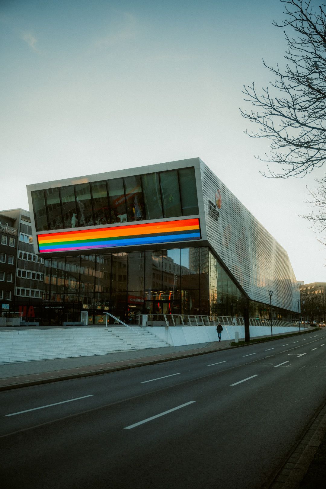 Facade of the German Football Museum Dortmund