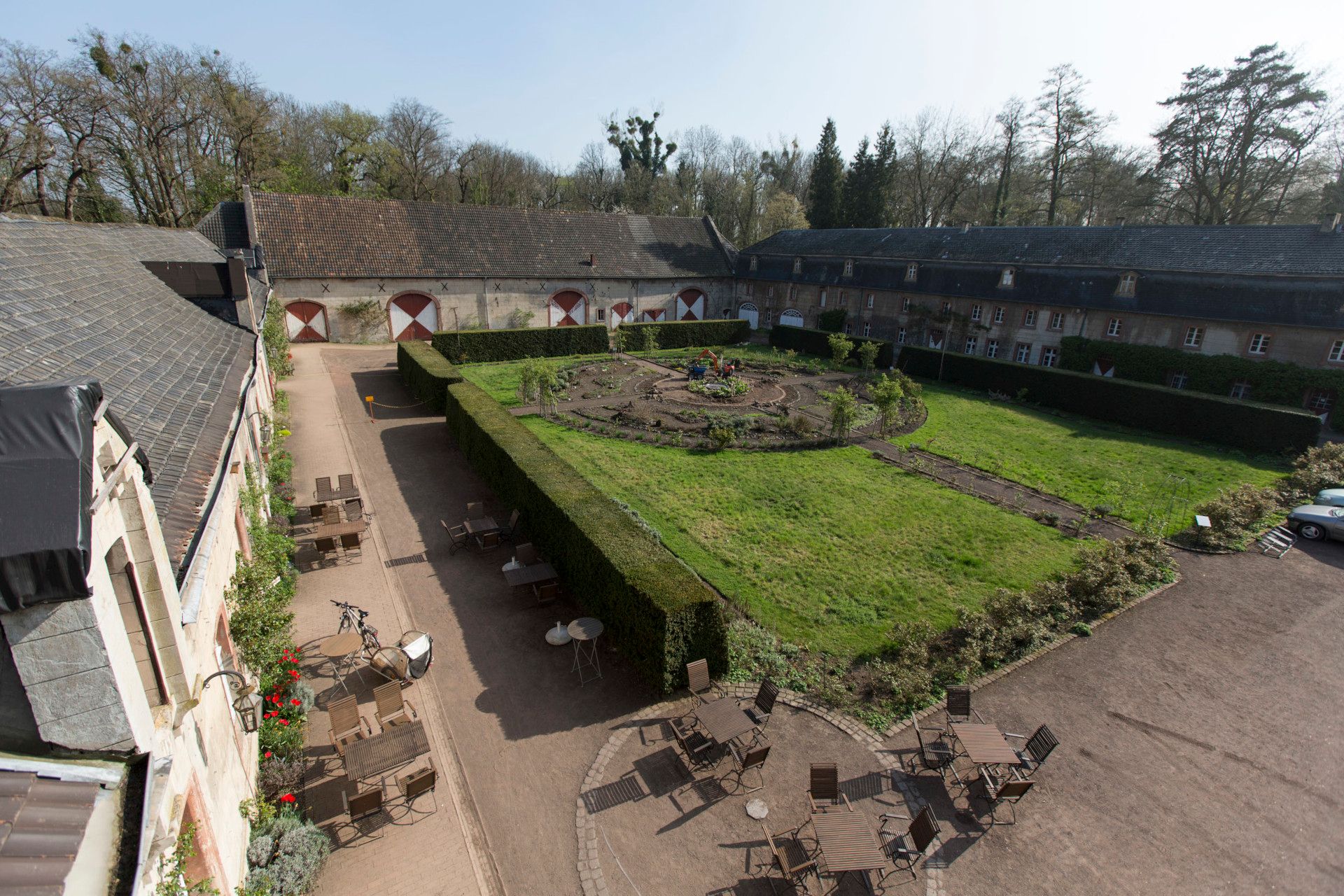 Kräutergarten von Schloss Türnich, Rhein-Erft-Kreis