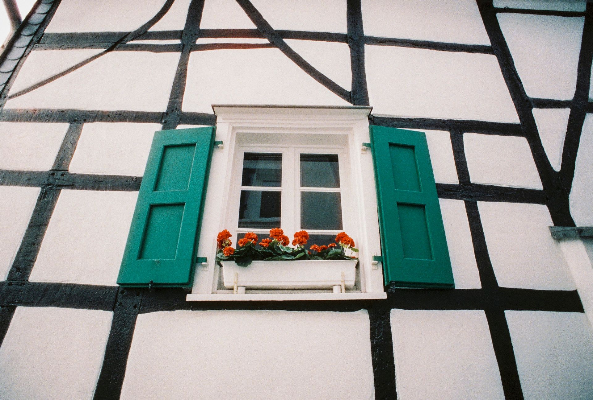 Half-timbered house in Solingen