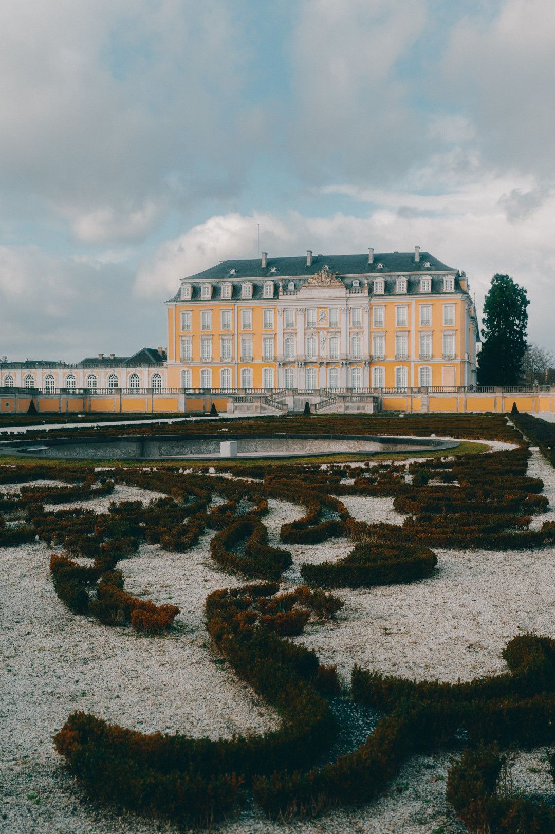 Augustusburg Castle View of the castle from the garden