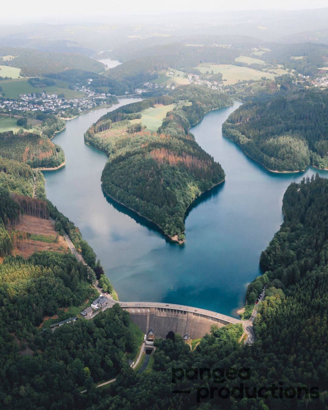 Leo Thomas, Aggertalsperre dam in the Bergisches Land region