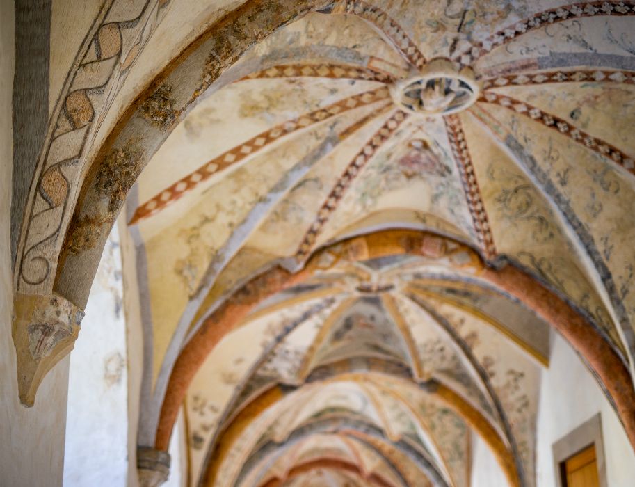 Medieval cloister in Dalheim Monastery