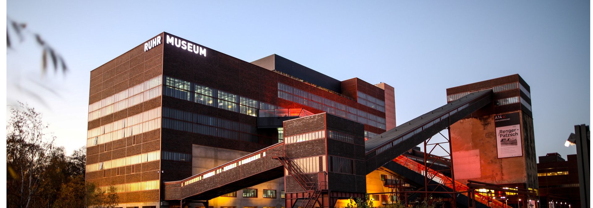 The Ruhr Museum is located in the former coal washing plant of the Zollverein Coal Mine Industrial Complex.