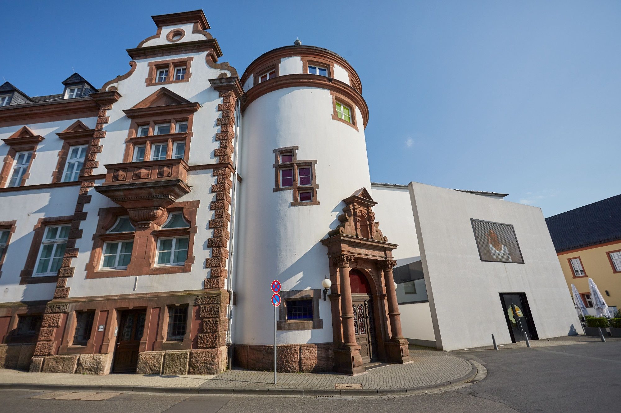 The Museum of Contemporary Art Siegen is integrated into the Lower Castle