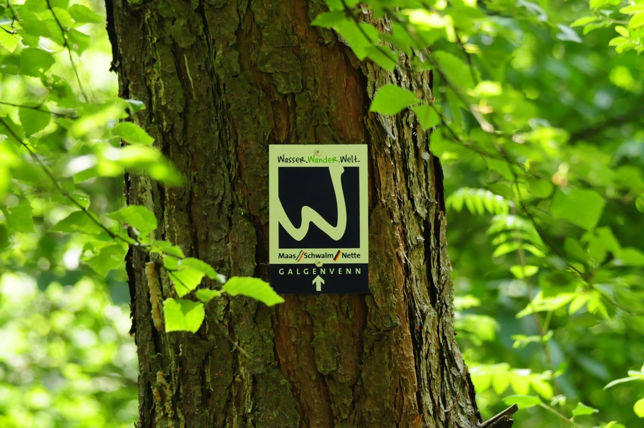 Schwalm-Nette Nature Park sign