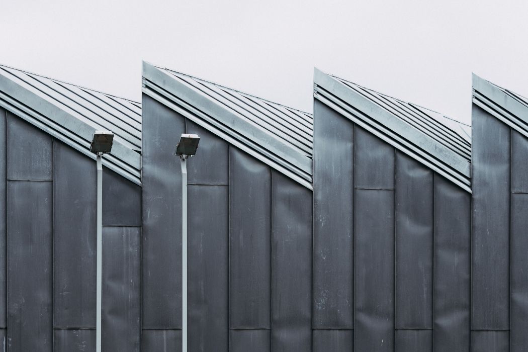 The unusual shed roofs are a real eye-catcher on the Abteiberg site