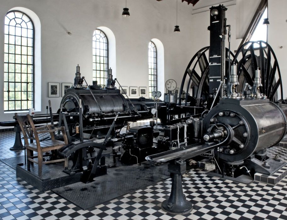 It once made coal mining possible: the steam engine at Nachtigall colliery, which is still in regular operation