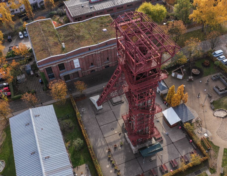 The Phänomania Erfahrungsfeld adventure museum is located on the grounds of the Zollverein UNESCO World Heritage Site