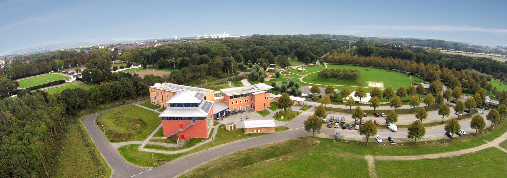 Aerial view JUFA Jülich