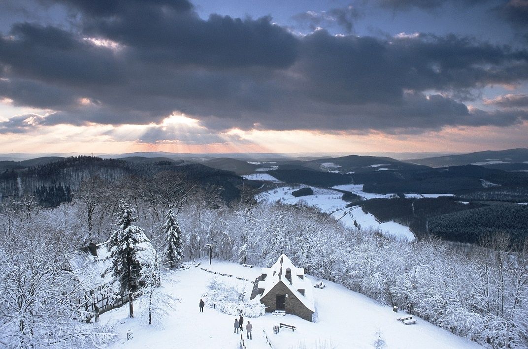 View from the Ginsburg in winter