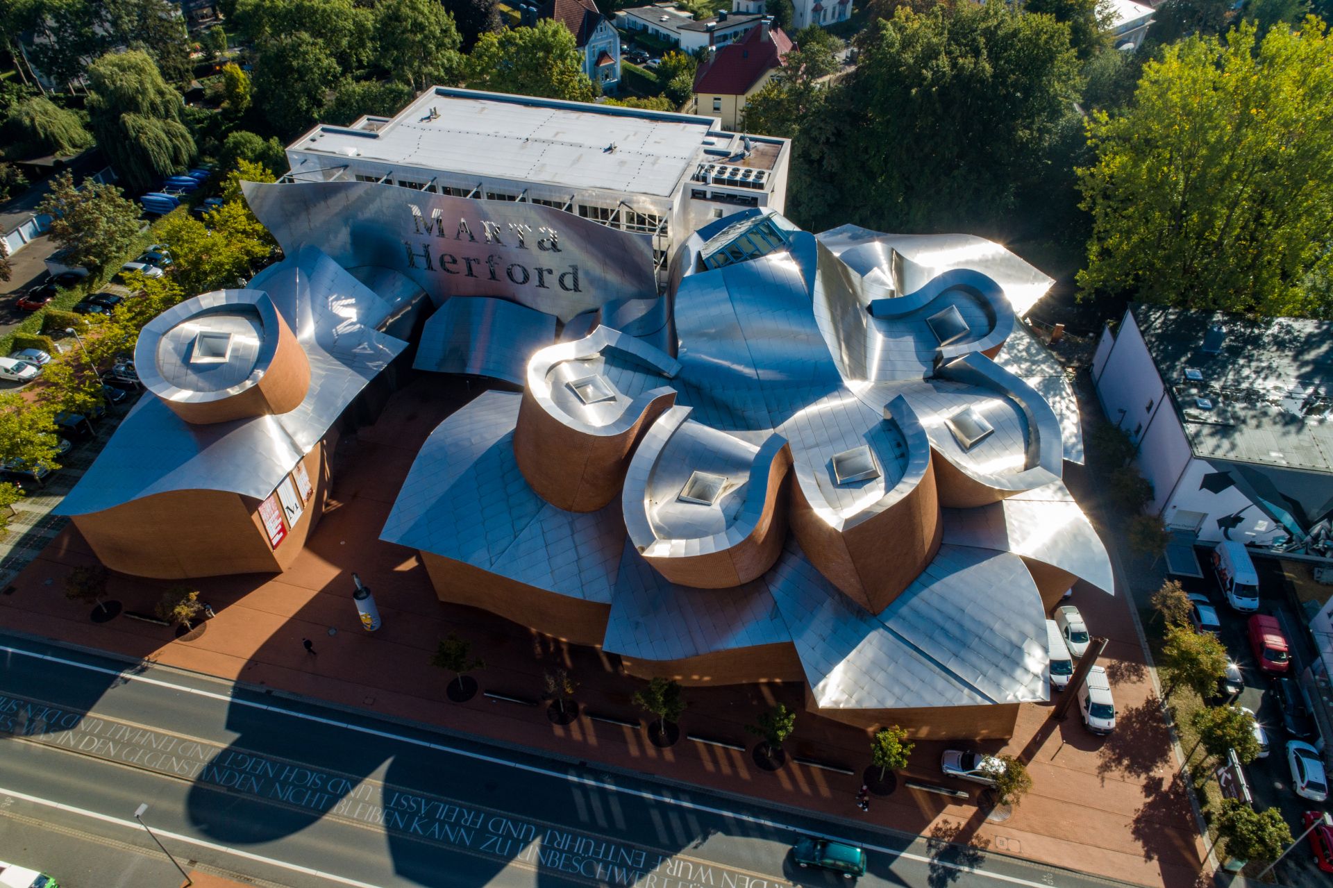 Das Marta im ostwestfälischen Herford ist einer der international aufregendsten und spektakulärsten Museumsbauten